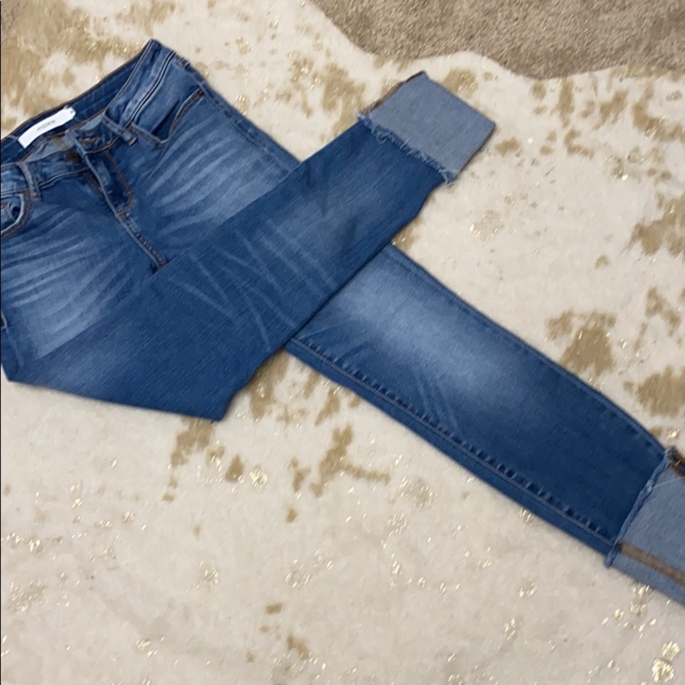 Hidden Cuffed Jeans
